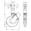 8-308 / Angular Contact Bearing Swivels